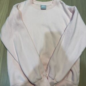 Aritzia pink crew neck (cozy AF)